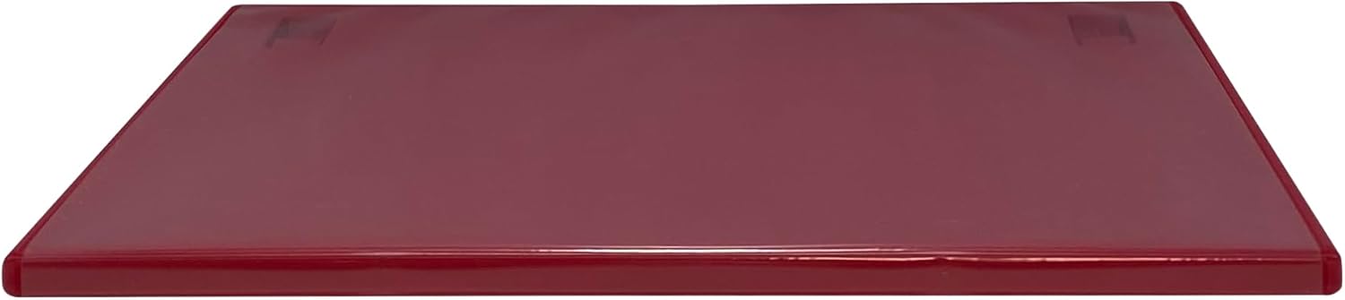 Mediaxpo 200 Slim Solid Red Color Single DVD Cases 7MM