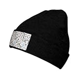 Photo Gallery barber supplies - cappello lavorato a maglia con stampa a maglia, morbido e caldo, berretto invernale da uomo e da donna, multifunzionale, elegante, nero, taglia unica Photo Gallery barber supplies - cappello lavorato a maglia con stampa a maglia, morbido e caldo, berretto invernale da uomo e da donna, multifunzionale, elegante, nero, taglia unica