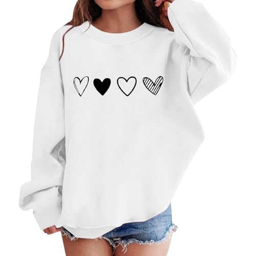 Generisch Mädchen, lässiger Winterhoodie, modischer Print,...