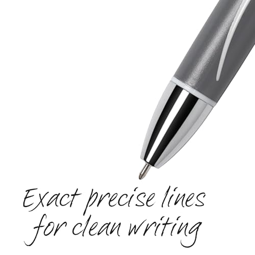 Stylo bille rétractable Glide noir idéal pour prise de notes rapide - 4