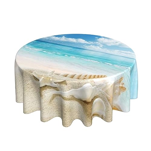 Nappe de plage imperméable infroissable résistante aux taches 150 cm - 3