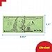 LEARNING ADVANTAGE One Hundred Dollar Play Bills - Set of 50 $100 Paper Bills - Designed and Sized Like Real US Currency - Teach Currency, Counting and Math with Play Money
