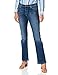 Produktbild Cross Jeans Damen Lauren Straight Jeans, Blau (Dark Blue Used 009), W32/L34