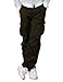 Match Men's Wild Cargo Pants(Army Green,36)