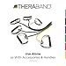 THERABAND Resistance Tubes, Professional Latex Elastic Tubing with Hard Handles For Exercise, Physical Therapy, Lower Pilates, At-Home Workouts, & Rehab, 48 Inch, Green, Heavy, Intermediate Level 1