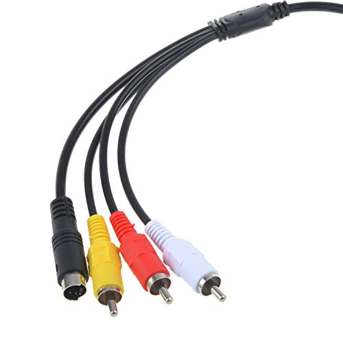 Accessory USA 5ft AV A/V Audio Video TV Cable Cord Lead for Sony Camcorder Handycam DCR-DVD505/e/v
