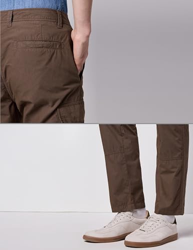 Image of Symbol Premium Men Lightweight 100% Cotton Cargo Pants - Relaxed Fit | Casual & Travel Wear | Pure Cotton (Available in Plus Sizes)