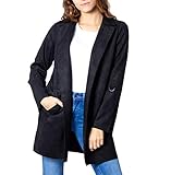 ohne Verschluss ONLY Damen ONLJOLINE Faux Suede Coat CC OTW Kunstlederjacke, Black, S