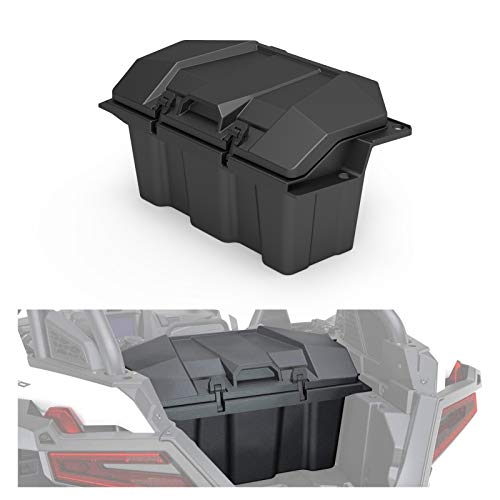 A & UTV PRO 73 QT Rear Cargo Box for 2020-2025 2023 Polaris RZR PRO XP/PRO XP 4, 2022-2024 Turbo R Accessories, Forward Water Resistant Storage Bin, Replace OEM #2883751, NOT FIT RZR XP1000 Model