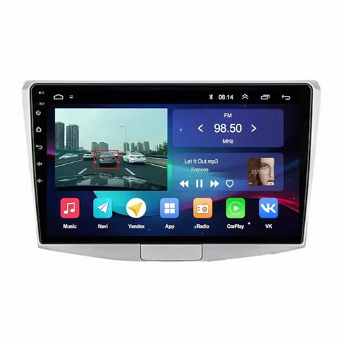 Navegador GPS radio de coche 2 DIN para VW Passat CC pantalla táctil Bluetooth USB