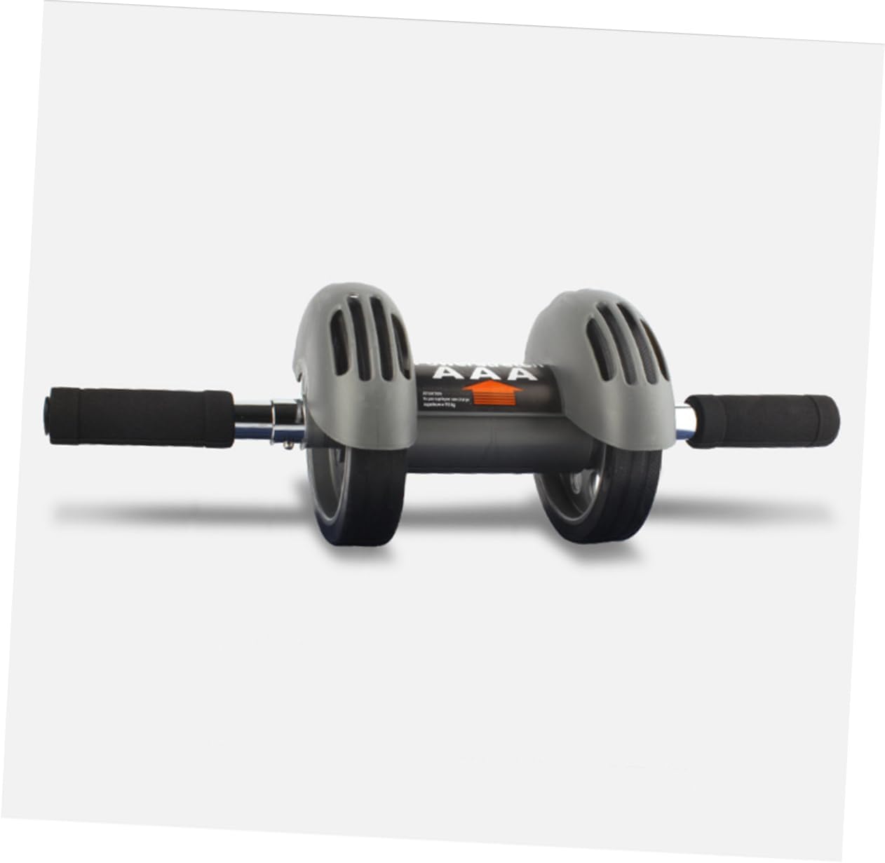 Automatic Rebound Ab Roller Wheel with Dual Wheels and Blue Kneeling Pad Core Workout Trainer for Abs Arms Back Strengthening Low Noise Design for Home Gym Fitness