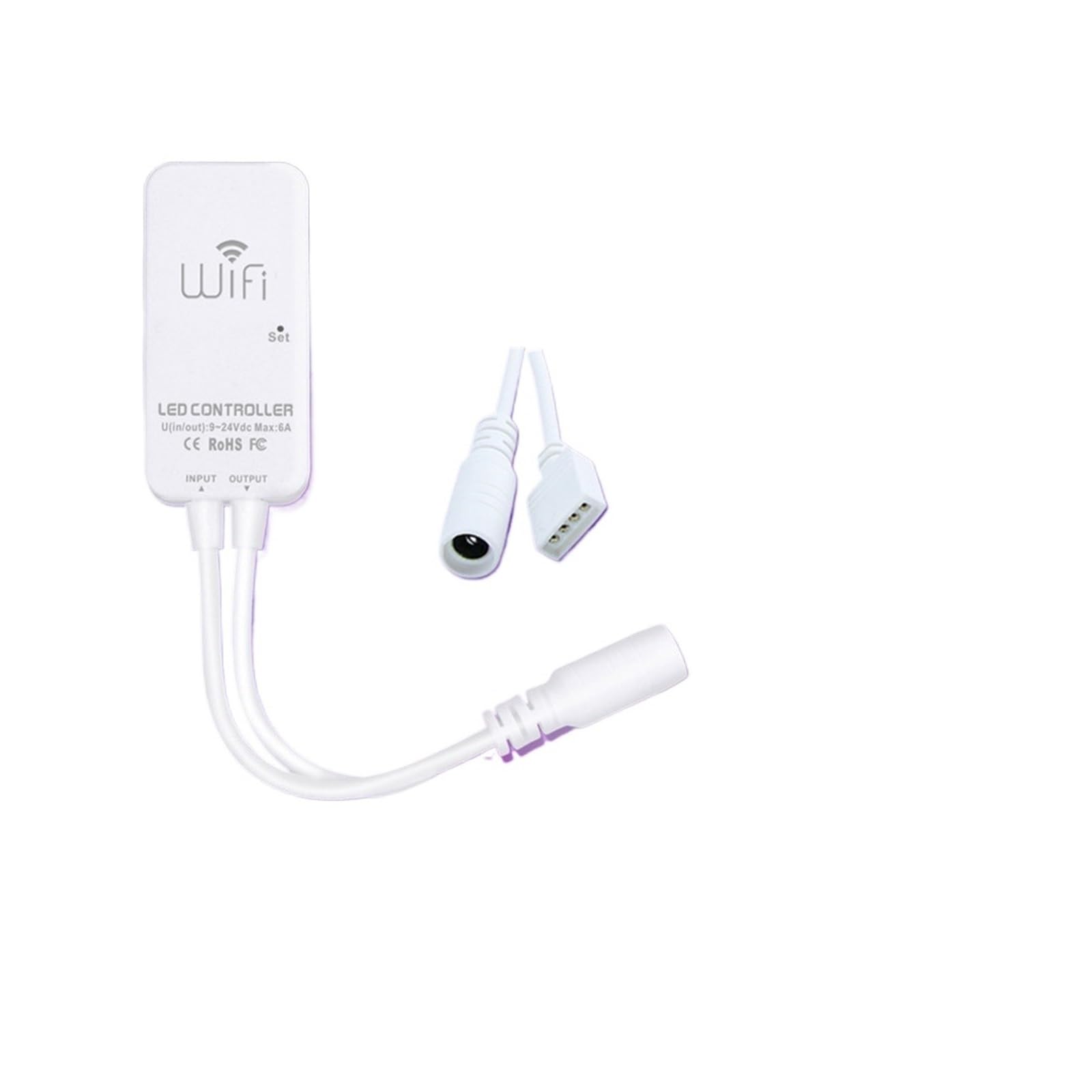 Mini commande intelligente de bande lumineuse RGB pour ambiance de salon moderne