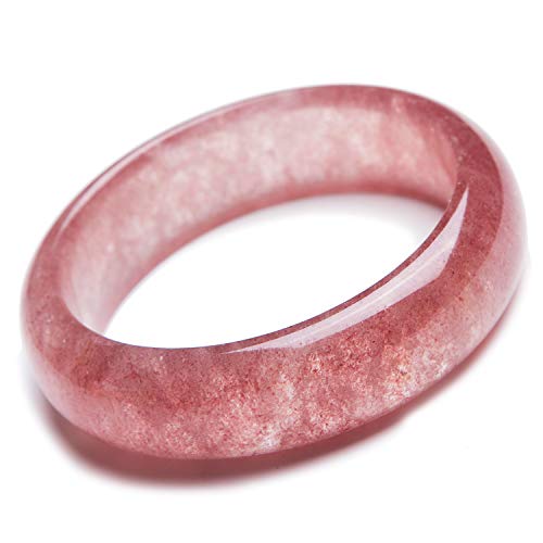 Bracelet cristal de quartz fraise 61mm idéal pour accessoiriser vos tenues de soirée