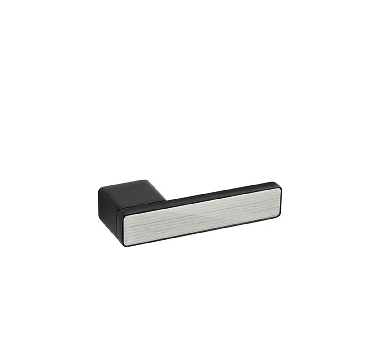 NYRXRYTCA Italian Minimalist Door Lock Aluminum Alloy Magnetic Silent Door Lock Room Door Lock Ecological Aluminum Wooden Door Bedroom Door Handle(Square style)