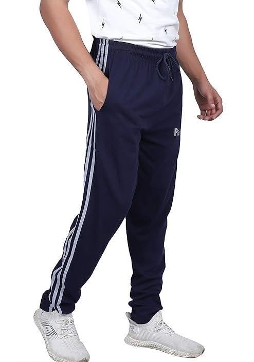 Men's Track Pants with Side Stripes and Drawstring Waist – Stylish & Comfortable Fit-picture-33