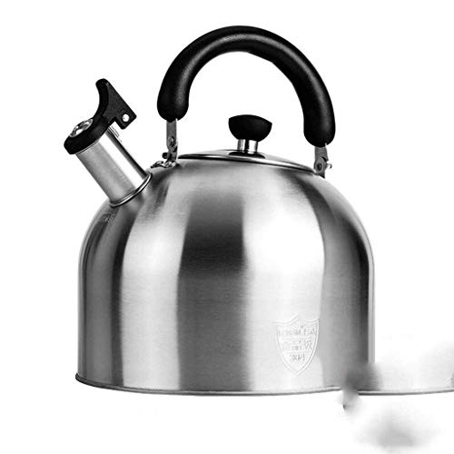 Hervidor de acero inoxidable 304 espeso de 6L para cocina de inducción y gas universal
