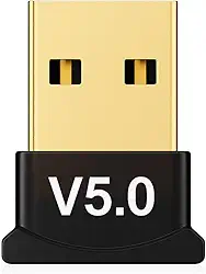 Adaptador USB Bluetooth 5.0 para PC e Notebook – Receptor e Transmissor Wireless de Alta Velocidade, Compatível com Fones, Caixas de Som, Impressoras e Controles