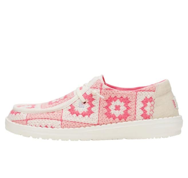 Image of Coral /Ballerina Pink Crochet Wendy Cottage