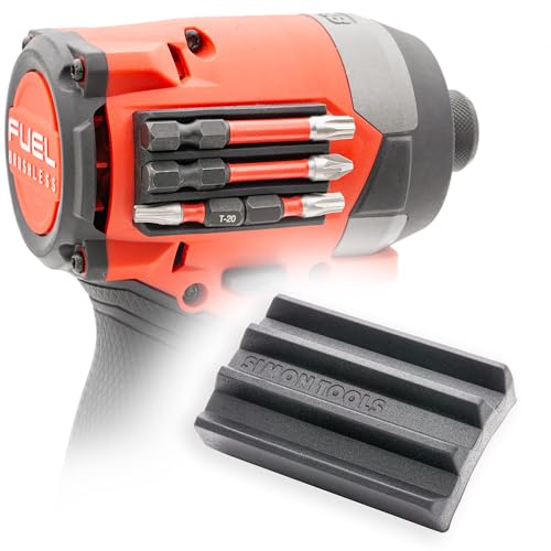 Power Tool Holder For Milwaukee M12 & Bosch 10.8V - Drill Bit Organizer Set Of 2 (Blue) - View #9