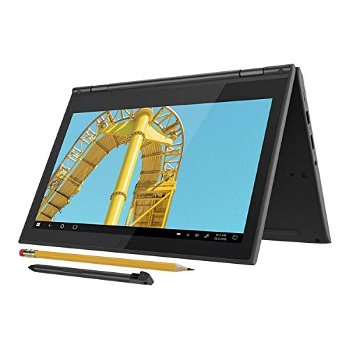 Image of Lenovo Winbook 300e 11.6 inch Touchscreen Laptop - (Black) (Intel Celeron N4100, 4GB RAM, 64GB eMMC, Active Pen, Windows 10)