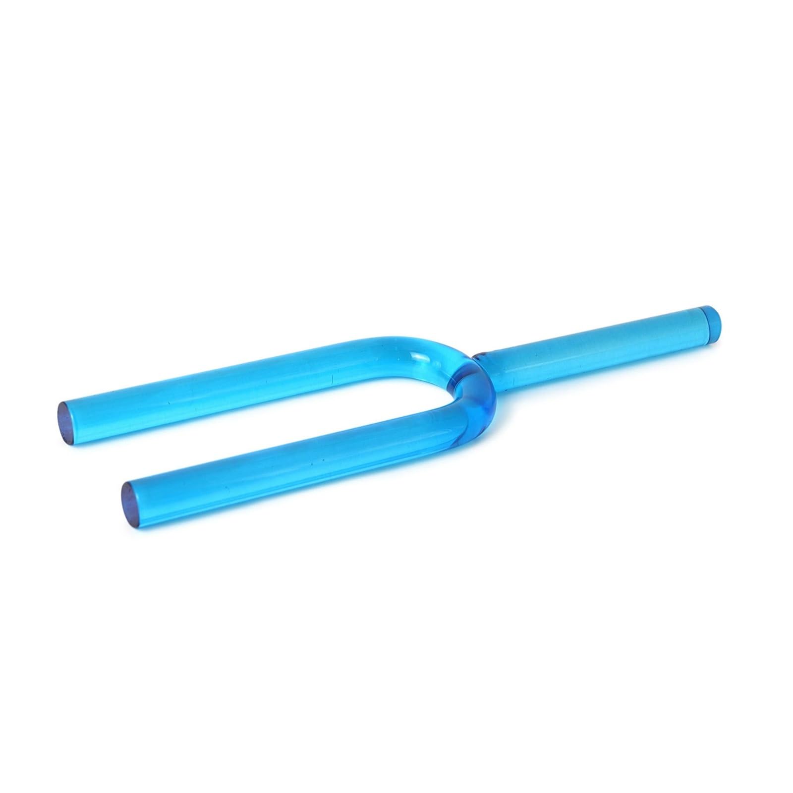 Diapason curativo in cristallo di quarzo naturale azzurro - 7 toni (da C a B), diapason curativo da 16 mm for yoga, meditazione e terapia del suono(440hz,G)
