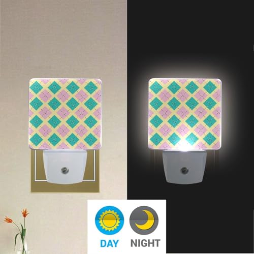 Lámpara de noche LED Aslsiy Multicolor con sensor miniatura 5