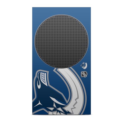 Sticker Xbox Series S NHL Vancouver Canucks pour protéger et relooker une console blanche