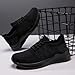 XKOWUO Women's Running Shoes Slip On Tennis Sneakers for Women Non Slip Walking Shoe Sport Lightweight Workout Gym Mens Breathable Outdoor All_Black Size US 10