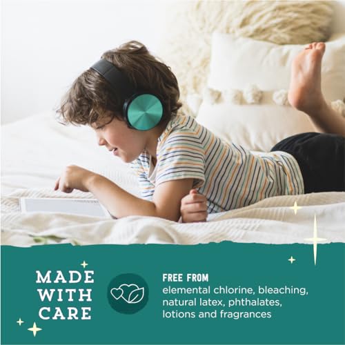 Amazon Brand - Mama Bear Boy's Nighttime Bedwetting Underwear for Overnight Protection, Hypoallergenic, Size L/XL (60-125 lbs), 38 Count, White