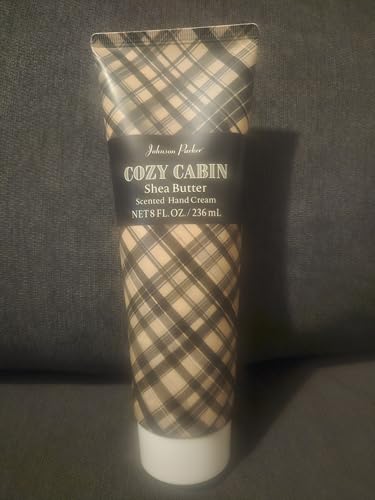 johnson parker hand cream Cozy Cabin Shea Butter Scented Butter Hand Cream 8 Fl Oz
