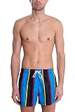Tommy Hilfiger - kurze Retro-Strand-Boxershorts, Blau Small