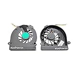 Ventilateur de refroidissement interne pour ordinateur portable, utilisé comme pièce de remplacement pour un ventilateur défectueux ou endommagé.