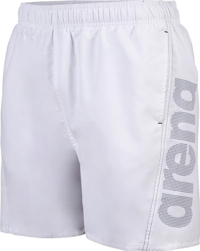 Arena Fundamentals Logo Badehose White-Navy XL