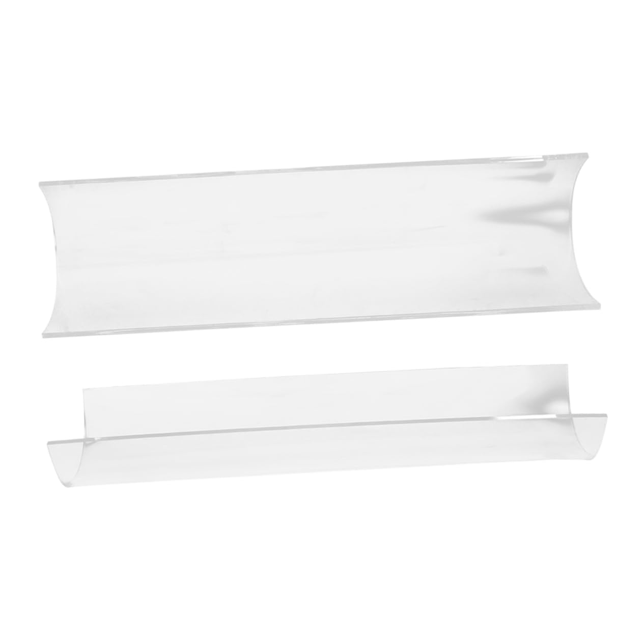 ULTECHNOVO 2stücke U-förmige Acryl-biskuitrollenform Wiederverwendbare Transparente Backform Dessertformen Zum Backen Aus Leicht Zu Entformen Für Heimbacken