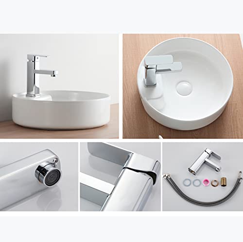 Grifo negro baño monomando para lavabo de un solo orificio moderno 3