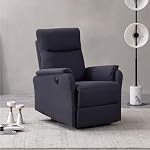 Fernsehsessel,Relaxsessel mit Liegefunktion,Liegesessel grau,Elektrischer Liegesessel Matteo, Ergonomische Design für Fernsehen, Arbeiten und Schlafen – Bild 2