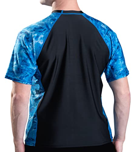 Mens Short Sleeve Rash Guard Shirt: Surf Swim Rashguard Shirts2