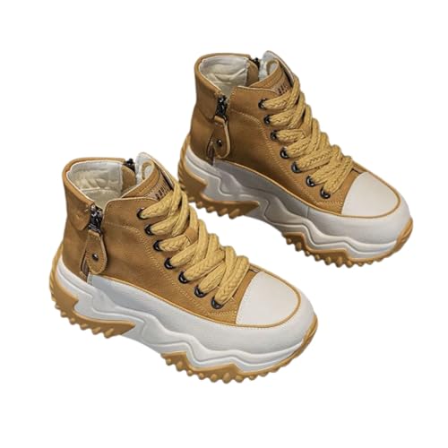 Trending Dad Sneakers for Women, 2025 Fall/Winter Top Thick Sole Casual Sneakers, Fashionable Comfortable Platform Shoes