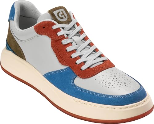 Cole Haan Men's Grandpro Crossover Sneakers, Microchip/DK Blue, 9.54