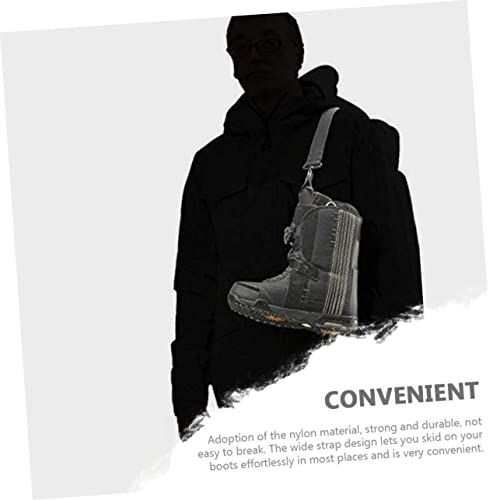 YARNOW 6 Peças De Tiras Para Botas De Esqui Alça Dobrável Para Transporte De Esqui Para Equipamento