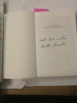 Hardcover I came alone: The stories of the Kindertransports Book