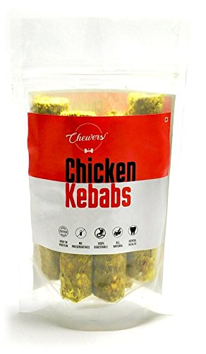 Chewers Chicken Kebabs Dog Treat, Dog Chew Sticks, 400g (B079Q55GF6) Amazon Price History, Amazon Price Tracker