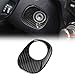 Voodonala for 4runner Ignition Switch Lock Trim fit Toyota 4runner SUV 2010-2019 Carbon Fiber Grain