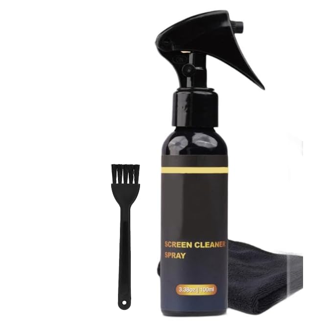 Gadget Cleaner Kit 3 in 1 | 100ml Streak-Free Gadget Cleaning Spray with Microfiber Cloth & Soft Cleaning Brush | Perfect for Laptops, Tablets, Cameras, PCs & Screens.-image-47