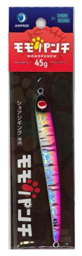 JUMPRIZE(ジャンプライズ) メタルジグ モモパンチ 45g #13 非対称ピンクシルバー