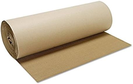 Creation Hub 5 X 5 m Corrugated paper for packing and crafting roll (brown)