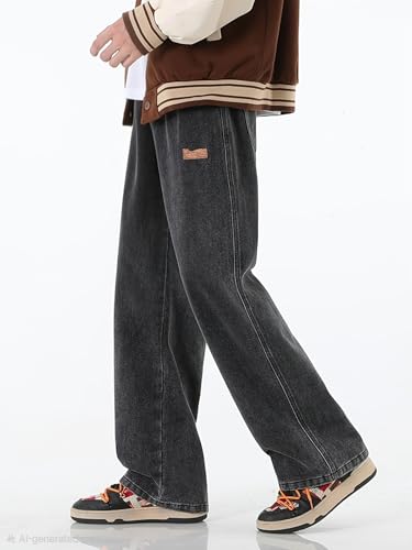 Image of Lymio Jeans for Men | Denim Jeans for Men | Baggy Loose Fit Pants (LU-66-69)