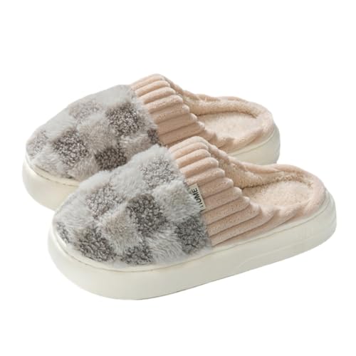 [YAKINO] �X���b�p �~�p �z�[���V���[�Y ���f�B�[�X ���������� �H�~ ���� �{�A�X���b�p �t���t�� �ۉ� �h�� ������� �`�F�b�N�� �m���X���b�v �����₷�� �É� �������� �j�����p (�O���[B,26-26.5cm)