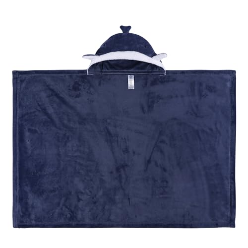 Image of Gerber Baby Unisex Hooded Wearable Blanket & Security Blanket Set, Coastal Calm, One Size