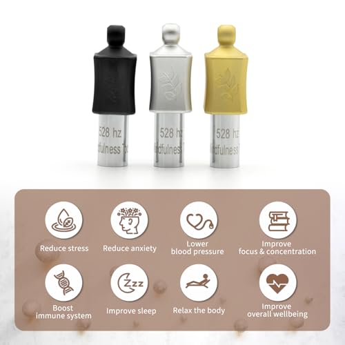 528-Hz-Meditation-Necklace-Breathing-Frequency-Sound-Healing-Device-by-Adjusting-The-Breathing-for-Anxiety-Stress-Relief-Mindfulness-Silver